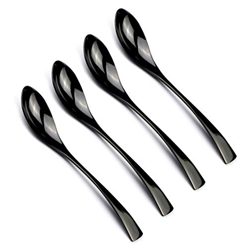 JANKNG Besteck-Set, Edelstahl, 4-teilig Dessert Spoon von JANKNG