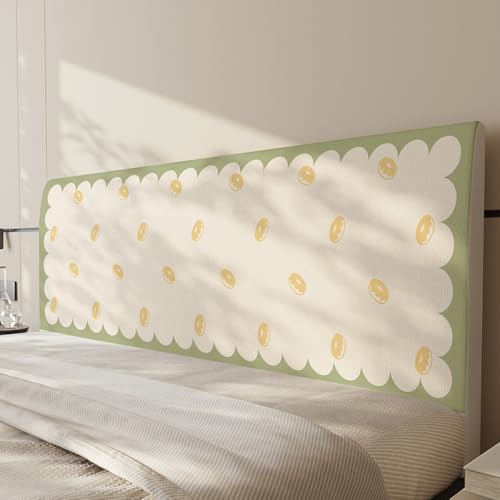 Bett Kopfteil Bezug Bett Zurück Schutz Universeller, Staubdichter Kopfteilschutz Moderner Elastischer Kopfteilbezug Überzug Für Einzel-Doppel-Und Kingsize-Betten Bettkopfteil Hussen-Green||180cm Bett Kopfteil Bezug Bett Zurück Schutz Universeller, Staubdichter Kopfteilschutz Moderner Elastischer Kopfteilbezug Überzug Für Einzel-Doppel-Und Kingsize-Betten Bettkopfteil Hussen-Green||180cm von JANMEYO