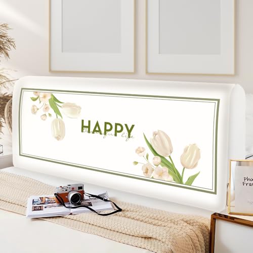 JANMEYO Bett Kopfteil Bezug Kopfteilbezug Schutz Moderner Einfacher Schonbezug Für Bettkopfteile Weicher Elastischer Staubschutzbezug Kopfteilüberzug Kingsize Kopfteilschoner-Pattern-3||150cm JANMEYO Bett Kopfteil Bezug Kopfteilbezug Schutz Moderner Einfacher Schonbezug Für Bettkopfteile Weicher Elastischer Staubschutzbezug Kopfteilüberzug Kingsize Kopfteilschoner-Pattern-3||150cm von JANMEYO