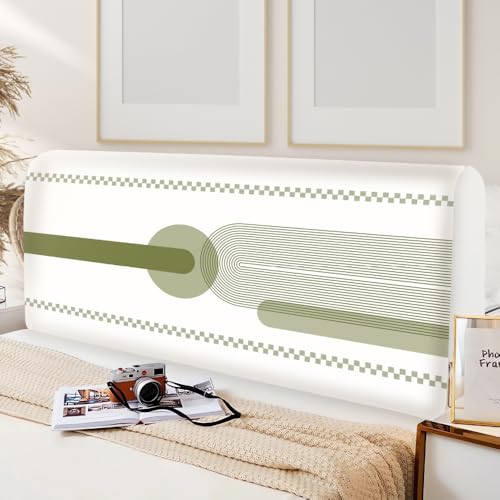 JANMEYO Bett Kopfteil Bezug Kopfteilbezug Schutz Moderner Einfacher Schonbezug Für Bettkopfteile Weicher Elastischer Staubschutzbezug Kopfteilüberzug Kingsize Kopfteilschoner-Pattern-4||100cm JANMEYO Bett Kopfteil Bezug Kopfteilbezug Schutz Moderner Einfacher Schonbezug Für Bettkopfteile Weicher Elastischer Staubschutzbezug Kopfteilüberzug Kingsize Kopfteilschoner-Pattern-4||100cm von JANMEYO