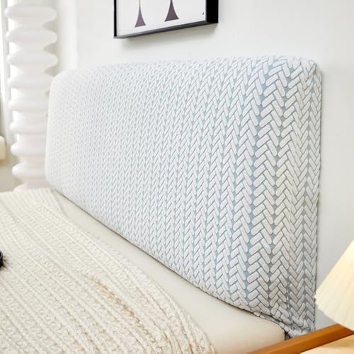 JANMEYO Bett Kopfteil Bezug Moderner, Verstärkter KBett Kopfteil Abdeckung Für Einzel-, Doppel- Und Kingsize-Betten Dehnbarer Bettkopfteil Hussen Schlafzimmer-Bettdekoration-Blue||200cm JANMEYO Bett Kopfteil Bezug Moderner, Verstärkter KBett Kopfteil Abdeckung Für Einzel-, Doppel- Und Kingsize-Betten Dehnbarer Bettkopfteil Hussen Schlafzimmer-Bettdekoration-Blue||200cm von JANMEYO