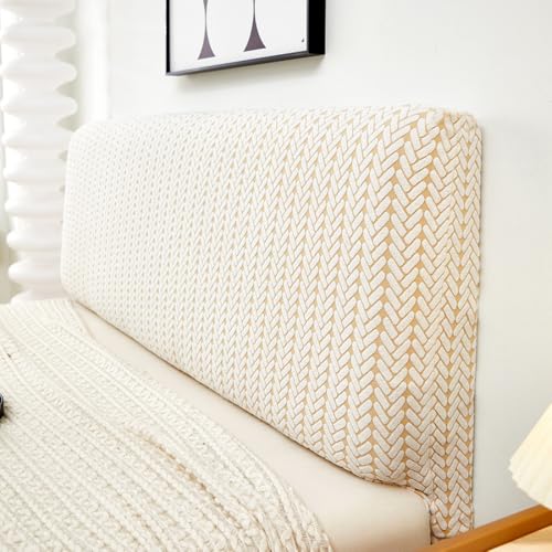 JANMEYO Bett Kopfteil Bezug Moderner, Verstärkter KBett Kopfteil Abdeckung Für Einzel-, Doppel- Und Kingsize-Betten Dehnbarer Bettkopfteil Hussen Schlafzimmer-Bettdekoration-Orange||220cm JANMEYO Bett Kopfteil Bezug Moderner, Verstärkter KBett Kopfteil Abdeckung Für Einzel-, Doppel- Und Kingsize-Betten Dehnbarer Bettkopfteil Hussen Schlafzimmer-Bettdekoration-Orange||220cm von JANMEYO