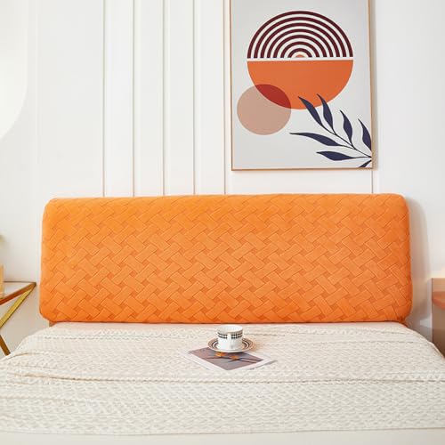 JANMEYO Kopfteilbezug Bettkopfteil Hussen Solider, Elastischer Bett Kopfteil Bezug All-Inclusive-Staubschutzbezug Moderner Universeller Bett Kopfteil Abdeckung Schlafzimmerdekoration-Orange||200cm JANMEYO Kopfteilbezug Bettkopfteil Hussen Solider, Elastischer Bett Kopfteil Bezug All-Inclusive-Staubschutzbezug Moderner Universeller Bett Kopfteil Abdeckung Schlafzimmerdekoration-Orange||200cm von JANMEYO