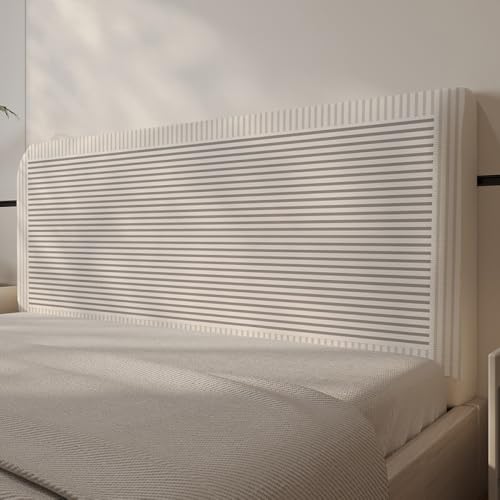 JANMEYO Kopfteilbezug Einfacher, Staubdichter All-Inclusive-Bett KopfteilBezug Elastischer Schutzbezug Für Kopfteil Und Rückenlehne Für Kingsize-/Doppelbetten Bett Kopfteil Abdeckung-Beige-4||200cm JANMEYO Kopfteilbezug Einfacher, Staubdichter All-Inclusive-Bett KopfteilBezug Elastischer Schutzbezug Für Kopfteil Und Rückenlehne Für Kingsize-/Doppelbetten Bett Kopfteil Abdeckung-Beige-4||200cm von JANMEYO