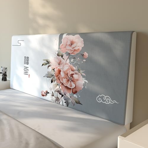 JANMEYO Kopfteilbezug Für Einzel-, Doppel- Und Kingsize-Betten Moderner Elastischer Bett Kopfteil Abdeckung Staubdichter All-Inclusive-Bettrückenlehne Bezug Schlafzimmer-Bettdekoration-Beige||120cm JANMEYO Kopfteilbezug Für Einzel-, Doppel- Und Kingsize-Betten Moderner Elastischer Bett Kopfteil Abdeckung Staubdichter All-Inclusive-Bettrückenlehne Bezug Schlafzimmer-Bettdekoration-Beige||120cm von JANMEYO