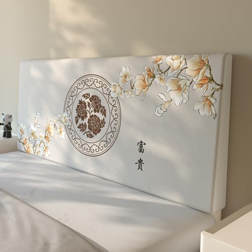 JANMEYO Kopfteilbezug Für Einzel-, Doppel- Und Kingsize-Betten Moderner Elastischer Bett Kopfteil Abdeckung Staubdichter All-Inclusive-Bettrückenlehne Bezug Schlafzimmer-Bettdekoration-Khaki-2||120cm JANMEYO Kopfteilbezug Für Einzel-, Doppel- Und Kingsize-Betten Moderner Elastischer Bett Kopfteil Abdeckung Staubdichter All-Inclusive-Bettrückenlehne Bezug Schlafzimmer-Bettdekoration-Khaki-2||120cm von JANMEYO
