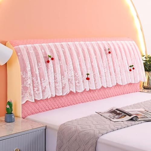 JANMEYO Kopfteilbezug Staubschutzbezug Moderner Und Schlichter Bettkopfteil Bezug Für Einzel,Doppel- Und Kingsize-Betten Süßer, Prinzessinenartiger Bettkopfteil Hussen Hochzeitsdekoration-Pink||220cm JANMEYO Kopfteilbezug Staubschutzbezug Moderner Und Schlichter Bettkopfteil Bezug Für Einzel,Doppel- Und Kingsize-Betten Süßer, Prinzessinenartiger Bettkopfteil Hussen Hochzeitsdekoration-Pink||220cm von JANMEYO