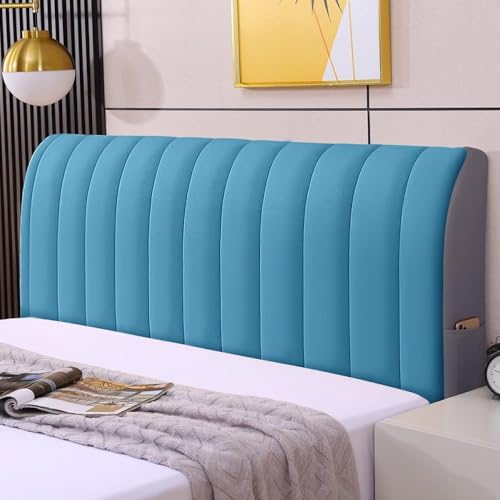 JANMEYO Kopfteilbezug Staubschutzbezug Schlafzimmer-Kopfteil-Dekoration Verdickter Bettkopfteil Hussen Universeller Einfacher Zurück Schutz Für Einzel-/Doppel-/Kingsize-Betten-Blue||120cm JANMEYO Kopfteilbezug Staubschutzbezug Schlafzimmer-Kopfteil-Dekoration Verdickter Bettkopfteil Hussen Universeller Einfacher Zurück Schutz Für Einzel-/Doppel-/Kingsize-Betten-Blue||120cm von JANMEYO