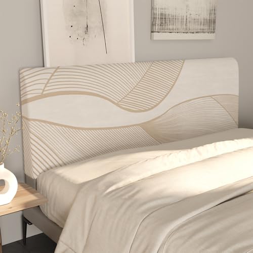 JANMEYO Kopfteilbezug Stretch-Bett Kopfteil Bezug Einfacher, Moderner Bett Kopfteil Abdeckung Fürs Schlafzimmer Universeller,Staubdichter Rückenlehnenbezug Für Die Schlafzimmerdekoration-Khaki||120cm JANMEYO Kopfteilbezug Stretch-Bett Kopfteil Bezug Einfacher, Moderner Bett Kopfteil Abdeckung Fürs Schlafzimmer Universeller,Staubdichter Rückenlehnenbezug Für Die Schlafzimmerdekoration-Khaki||120cm von JANMEYO