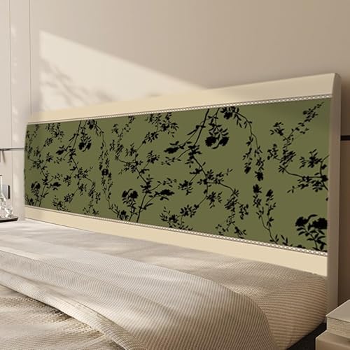 JANMEYO Universaler Kopfteilbezug Bett Kopfteil Schonbezug Für Kingsize-/Doppel-/Einzelbetten Dehnbarer, Staubdichter, Gepolsterter All-Inclusive-Bett Bezug Hussen Moderner-Green||70 * 120cm JANMEYO Universaler Kopfteilbezug Bett Kopfteil Schonbezug Für Kingsize-/Doppel-/Einzelbetten Dehnbarer, Staubdichter, Gepolsterter All-Inclusive-Bett Bezug Hussen Moderner-Green||70 * 120cm von JANMEYO