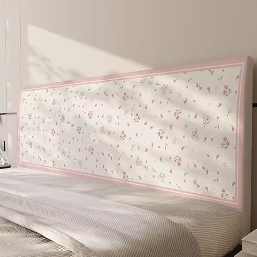 Kopfteilbezug Bett-Kopfteil-Schutz Einzelbett, Doppelbett, Kingsize-Bett Hochwertiger Rückenlehnenbezug Elastischer All-Inclusive-Staubdichter Bettkopfteil Hussen Für Schlafzimmerdeko-Pink-2||200cm Kopfteilbezug Bett-Kopfteil-Schutz Einzelbett, Doppelbett, Kingsize-Bett Hochwertiger Rückenlehnenbezug Elastischer All-Inclusive-Staubdichter Bettkopfteil Hussen Für Schlafzimmerdeko-Pink-2||200cm von JANMEYO