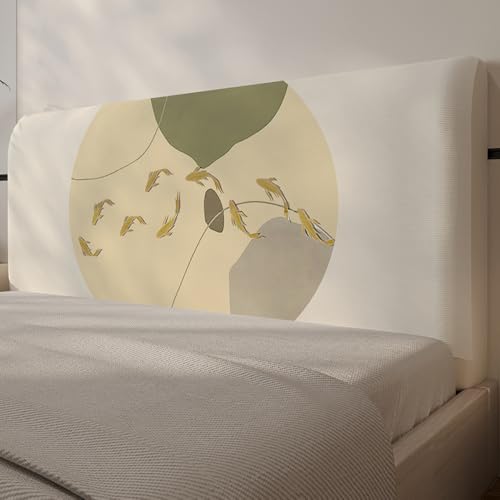 Kopfteilbezug Weicher Hautfreundlicher Bett Kopfteil Bezug Moderner, Elastischer Bett Kopfteil Abdeckung Staubdichter Bettkopfteil Hussen Für Alle Jahreszeiten Waschbar-Beige-6||220cm Kopfteilbezug Weicher Hautfreundlicher Bett Kopfteil Bezug Moderner, Elastischer Bett Kopfteil Abdeckung Staubdichter Bettkopfteil Hussen Für Alle Jahreszeiten Waschbar-Beige-6||220cm von JANMEYO
