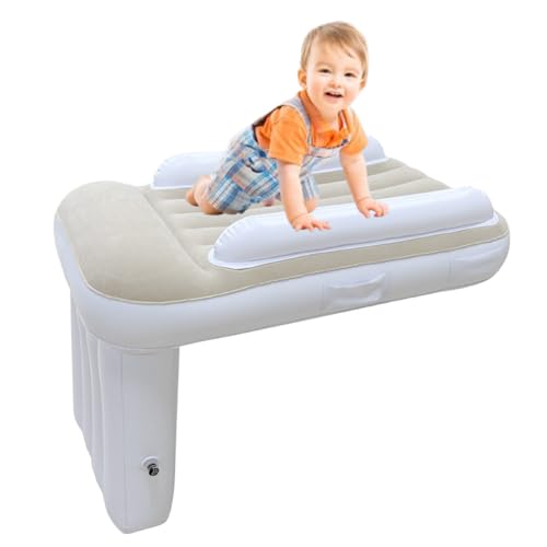 JANTEELGO Air Baby Flugzeug Must Have Tragbare Flugzeug Sitzverlängerung Kinder Schlafen (Luftpumpe Nicht Enthalten) - Aufblasbar Flugzeugbett Baby Passt zu Den Meisten Sitzen für Flüge Auto von JANTEELGO