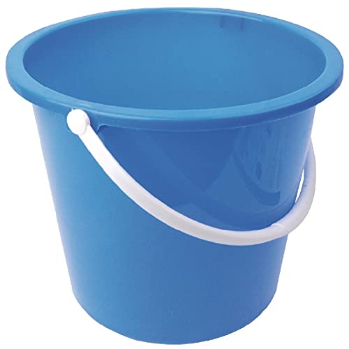 Jantex CD804 Round Plastic Buckets, Blue von JANTEX