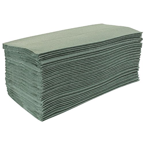 Jantex Green Z Fold Hand Towels 1ply (Pack 15 x 200sheets) von JANTEX