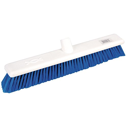 Jantex Hygiene Besen Weiche Borsten blau 18 in Bürste nur rauschenden Reinigung, 45,7 cm von JANTEX