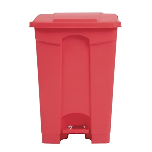 Jantex Treteimer für die Küche, 45 l, Rot von JANTEX