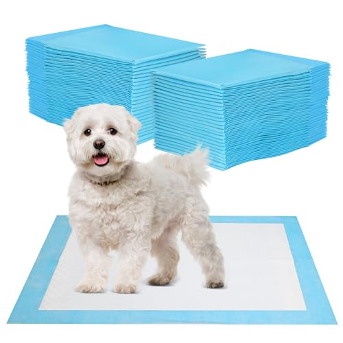 JANUIXCO 40 Stück PIPI Matten für Hunde 60 × 60 cm - Wickelunterlage Auslaufsicheres 5-Lagiges Design, Schnell Trocknender Oberfläche - Inkontinenzunterlage Einweg für Kranke und Inkontinente Tiere von JANUIXCO