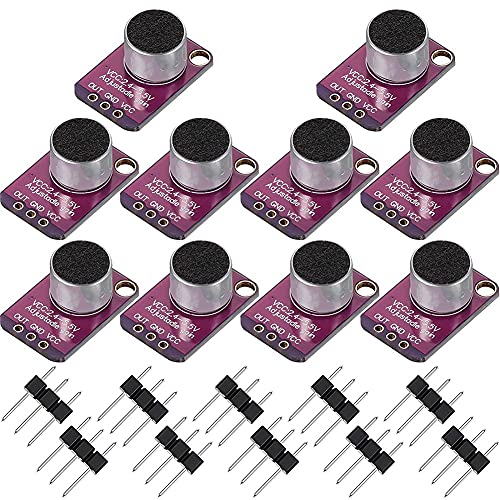 JANZU 10 StüCk Elektret Mikrofon VerstäRker Einstellbare MAX4466 Mikrofon VorverstäRker Lila Breakout Board für JANZU 10 StüCk Elektret Mikrofon VerstäRker Einstellbare MAX4466 Mikrofon VorverstäRker Lila Breakout Board für von JANZU