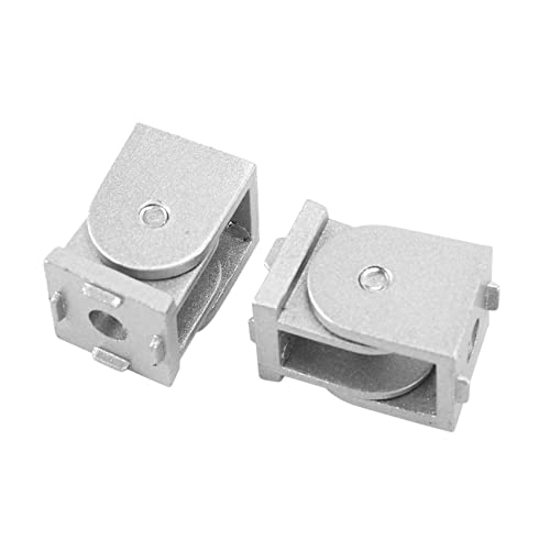 JANZU 2 Stück/Set flexible Gelenkverbinder aus Legierung für Standard-Aluminiumprofil 2020 von JANZU