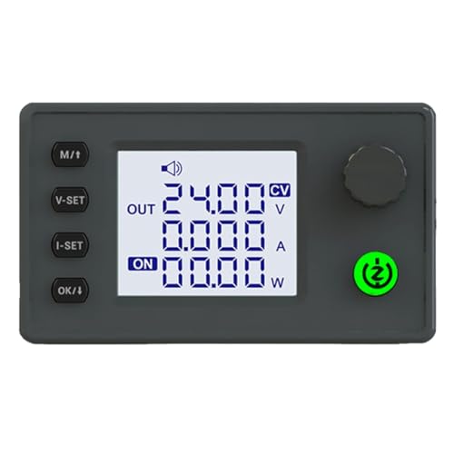 JANZU DC Buck-Boost-Wandler, verbessert, CNC, stabilisiert, Spannung, verstellbar, 1 Stück, Schwarz JANZU DC Buck-Boost-Wandler, verbessert, CNC, stabilisiert, Spannung, verstellbar, 1 Stück, Schwarz von JANZU