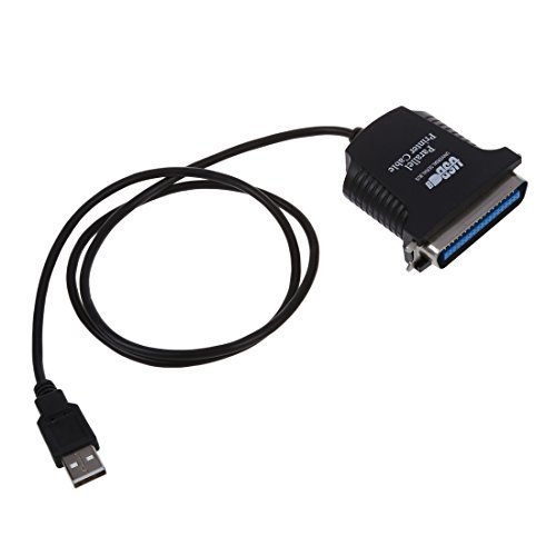 JANZU USB A Parallele Centronics 36-poliger Drucker-Adapter, Kabel von JANZU