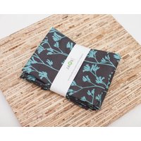 Große Bio Stoffservietten - 4Er Set | N4128 Aqua Kangaroo Paw Moderne Wiederverwendbare Große Bio Stoffservietten - 4Er Set | N4128 Aqua Kangaroo Paw Moderne Wiederverwendbare von JAQSstudio