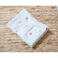 Große Stoffservietten - 4Er Set | N4423 Vogelkäfig Floral Moderne Wiederverwendbare von JAQSstudio