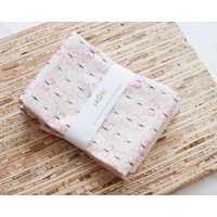 Große Stoffservietten - 4Er Set | Na769 Rosa Schmetterlinge Wiederverwendbare von JAQSstudio