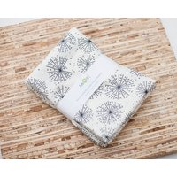 Große Stoffservietten - 4Er-Set | Na936 Dandelion Wishes Natürliche Wiederverwendbare von JAQSstudio