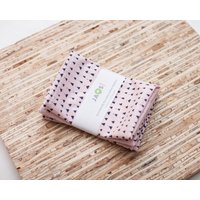 Kleine Stoffservietten - 4Er Set | N4675S Dreieck Rosa Moderne Wiederverwendbare Kleine Stoffservietten - 4Er Set | N4675S Dreieck Rosa Moderne Wiederverwendbare von JAQSstudio