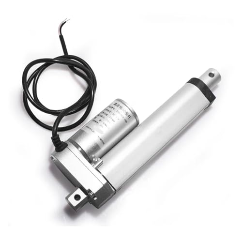 100 mm Gleichstrommotor, Hebe- und Zug-Elektroschubstange, 12 V/24 V, Stellantrieb, Linearmotor, Teleskopstange, Fenster- und Türöffner, Teleskopstange, 100 N(12V 90mm per s 100N,Stroke 100mm) von JAQVCTSC