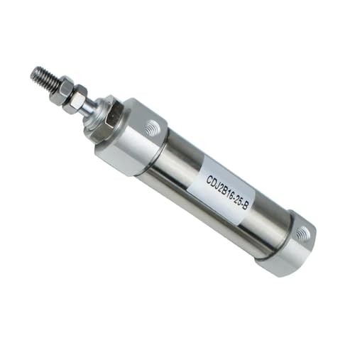 CDJ2B CDJ2D Mini-Zylinder Double Action Rod 10mm 16mm Bohrung 20mm 25mm 30mm 150mm Hub(CDJ2-LB,CDJ2B16 (Bore 16mm)) von JAQVCTSC
