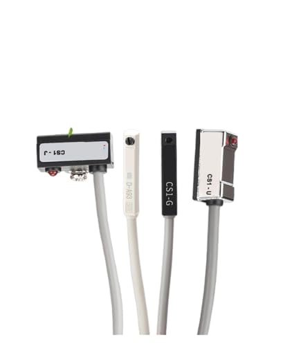 Magnetschalter Induktionsschalter Zylinder Magneterkennungssensor CS1-J UFG D-Z73 D-A93(CS1 M White) von JAQVCTSC