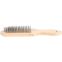 6-reihige Drahtbürste, Holzgriff von JARDIBRICODECO