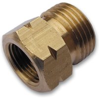Adapter Reduzierung für Gasflaschen Außengewinde 21,8 mm L / Innengewinde 3/8" L Adapter Reduzierung für Gasflaschen Außengewinde 21,8 mm L / Innengewinde 3/8" L von JARDIBRICODECO