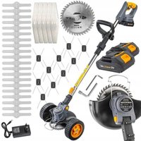 Akku-Freischneider Freischneider Auf Rädern 2x 21v 2ah Powermat von JARDIBRICODECO