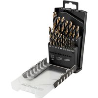 HSS-CNC-Metallbohrer, 124°, "Pro-Tec", 1,0-10,0 mm, 19er-Set von JARDIBRICODECO