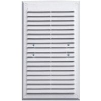 Lüftungsgitter Mit Gitter 175295mm Weiss - Kra 013 Bi von JARDIBRICODECO