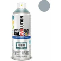 PintyPlus Evolution Farbe auf Wasserbasis – RAL 7001, elegantes Silbergrau, 520 ml von JARDIBRICODECO