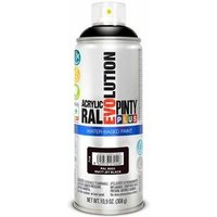 Jardibricodeco - PintyPlus Evolution Farbe auf Wasserbasis – ral 9005 Intensives Mattschwarz 520 ml von JARDIBRICODECO