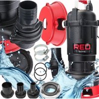RED TECHNIC Tauchpumpe 750W Schmutzwasserpumpe mit Mahlwerk Fäkalienpumpe Gartenpumpe Abwasserpumpe RED TECHNIC Tauchpumpe 750W Schmutzwasserpumpe mit Mahlwerk Fäkalienpumpe Gartenpumpe Abwasserpumpe von JARDIBRICODECO