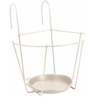 Haken-Topfhalter 25 cm weiß Haken-Topfhalter 25 cm weiß von PFLANZEN KÖLLE