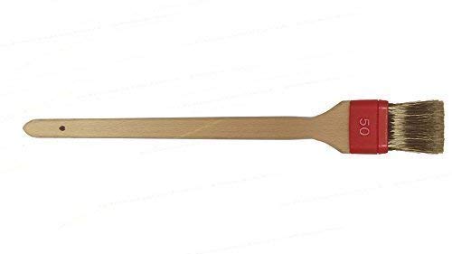Beizpinsel aus Holz 50mm mit gebogener Kunstofffassung von Baric