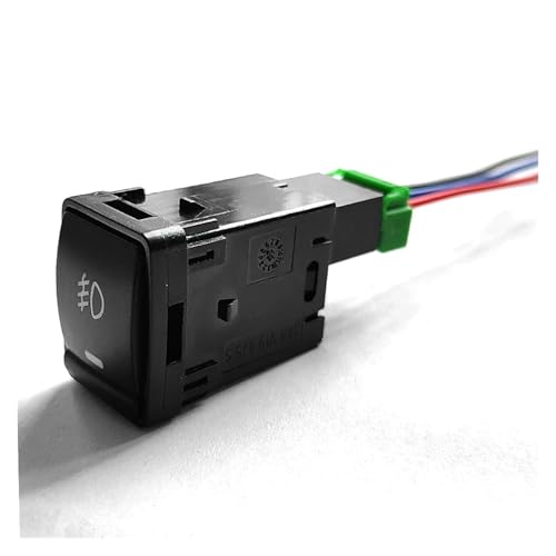 JASMKLX 1 Stücke Auto Nebelscheinwerfer Schalter Fit for Nissan Qashqai J11 X-Trail Juke Blatt Sentra AUF-AUS-Taste 12V Blau + Grün JASMKLX 1 Stücke Auto Nebelscheinwerfer Schalter Fit for Nissan Qashqai J11 X-Trail Juke Blatt Sentra AUF-AUS-Taste 12V Blau + Grün von JASMKLX