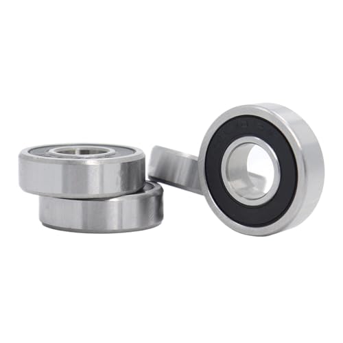 JASMKLX 609/10 Lager ABEC-1 (4 Stück) 10 x 24 x 7 mm Miniatur 609-10 Z ZZ Kugellager 609/10 RS 2RS Lager 609/10ZZ 609/10RS(609 10 ZZ) von JASMKLX