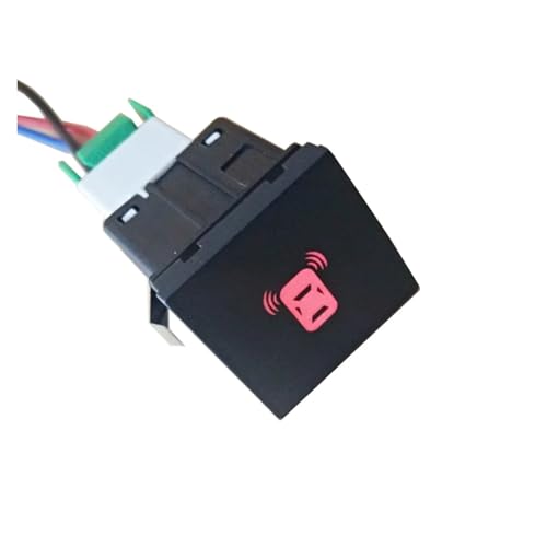 JASMKLX Auto LED Nebelscheinwerfer Radar EIN-/Ausschalter Kamera Recorder Monitor Schalter Taste Passend for VW Golf 6 Jetta 5 MK5 Caddy EOS Scirocco(Radar) von JASMKLX