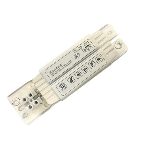 JASMKLX Induktive Leuchtstoffröhrenhalterung, Vorschaltgerät, Leuchtstoffröhre, induktives Vorschaltgerät, 20 W/40 W Spule aus reinem Kupfer(36W-40W) von JASMKLX