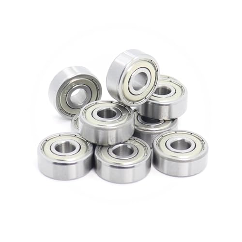 JASMKLX R4zz R4Azz Lager R6zz R8zz ABEC-1 10 Stück doppelt geschirmte Zoll-Miniaturkugellager R4z R4Az R6z R8z(R4AZZ-A1-10PCS) von JASMKLX
