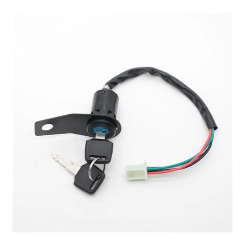 JASMKLX Universal-Motorrad-Starter-Zündschloss-Sperrschlüssel mit Halterung for die meisten 50ccm 70ccm 90ccm 110ccm 150ccm 250ccm passend for Kazuma JASMKLX Universal-Motorrad-Starter-Zündschloss-Sperrschlüssel mit Halterung for die meisten 50ccm 70ccm 90ccm 110ccm 150ccm 250ccm passend for Kazuma von JASMKLX